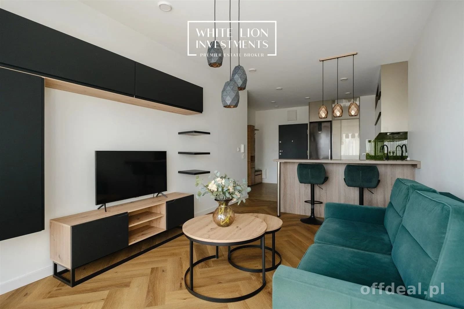 Nowoczesne 2 pokoje | balkon | 47 m² | Siekierki