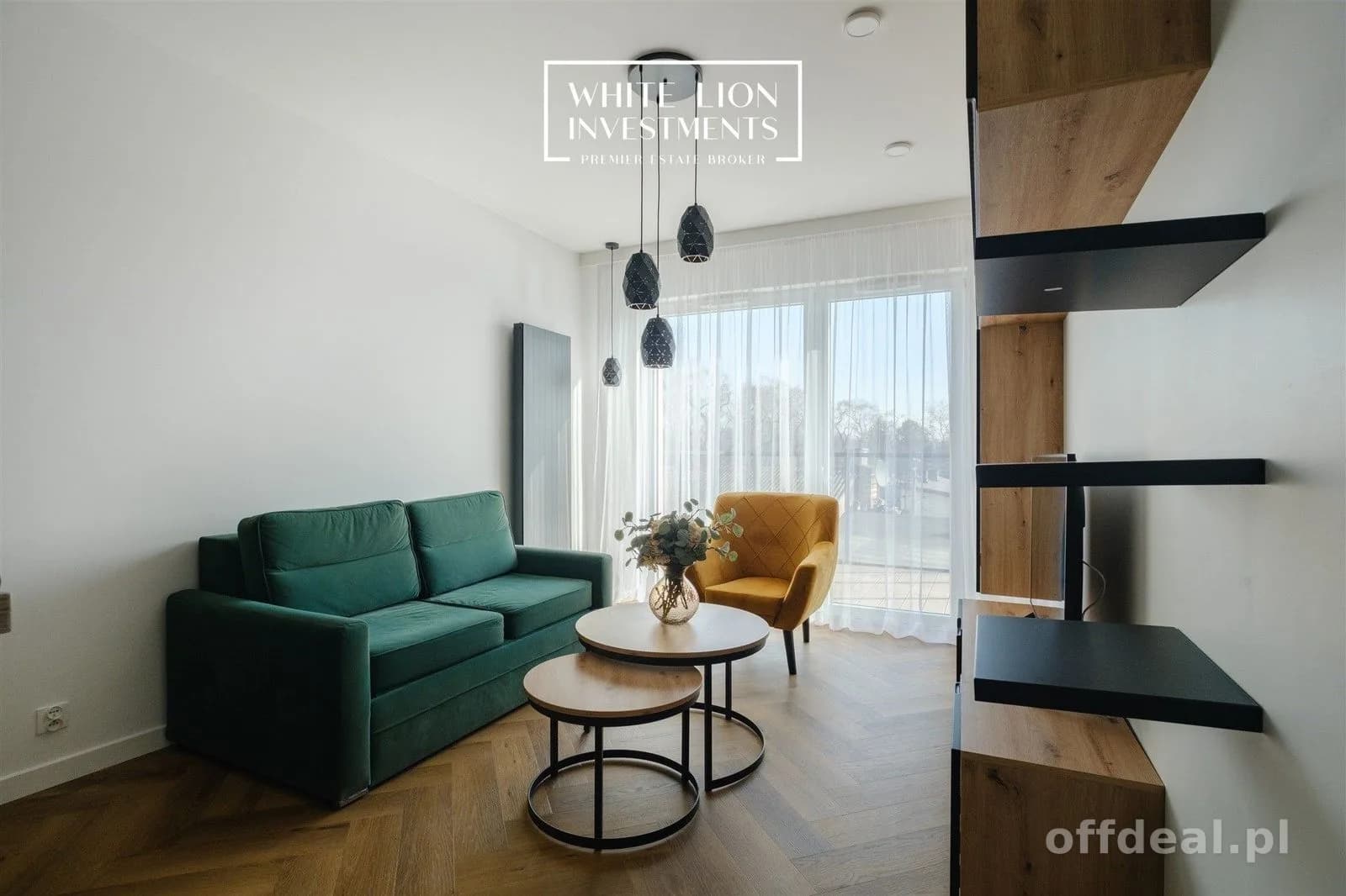 Nowoczesne 2 pokoje | balkon | 47 m² | Siekierki