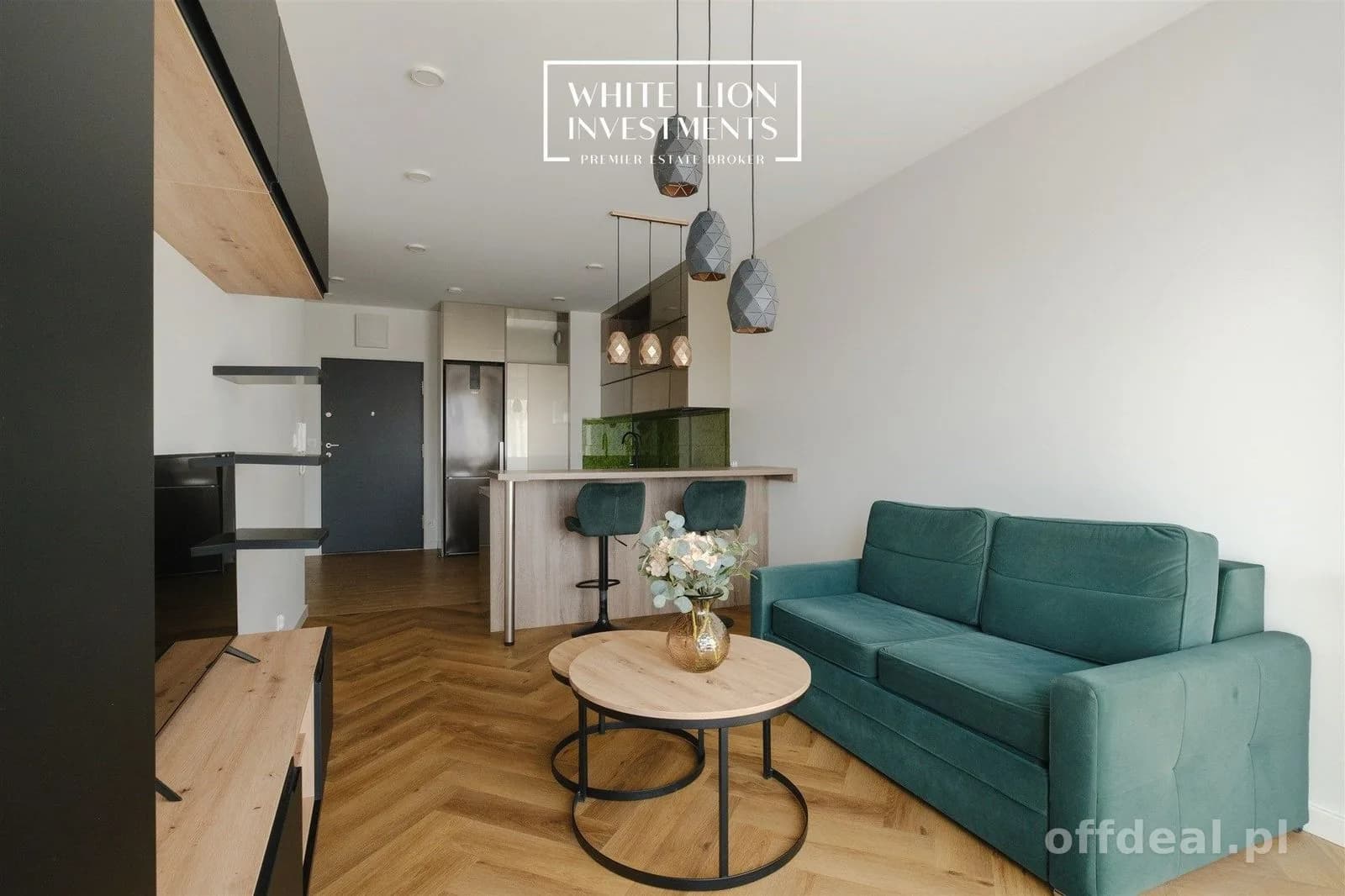 Nowoczesne 2 pokoje | balkon | 47 m² | Siekierki