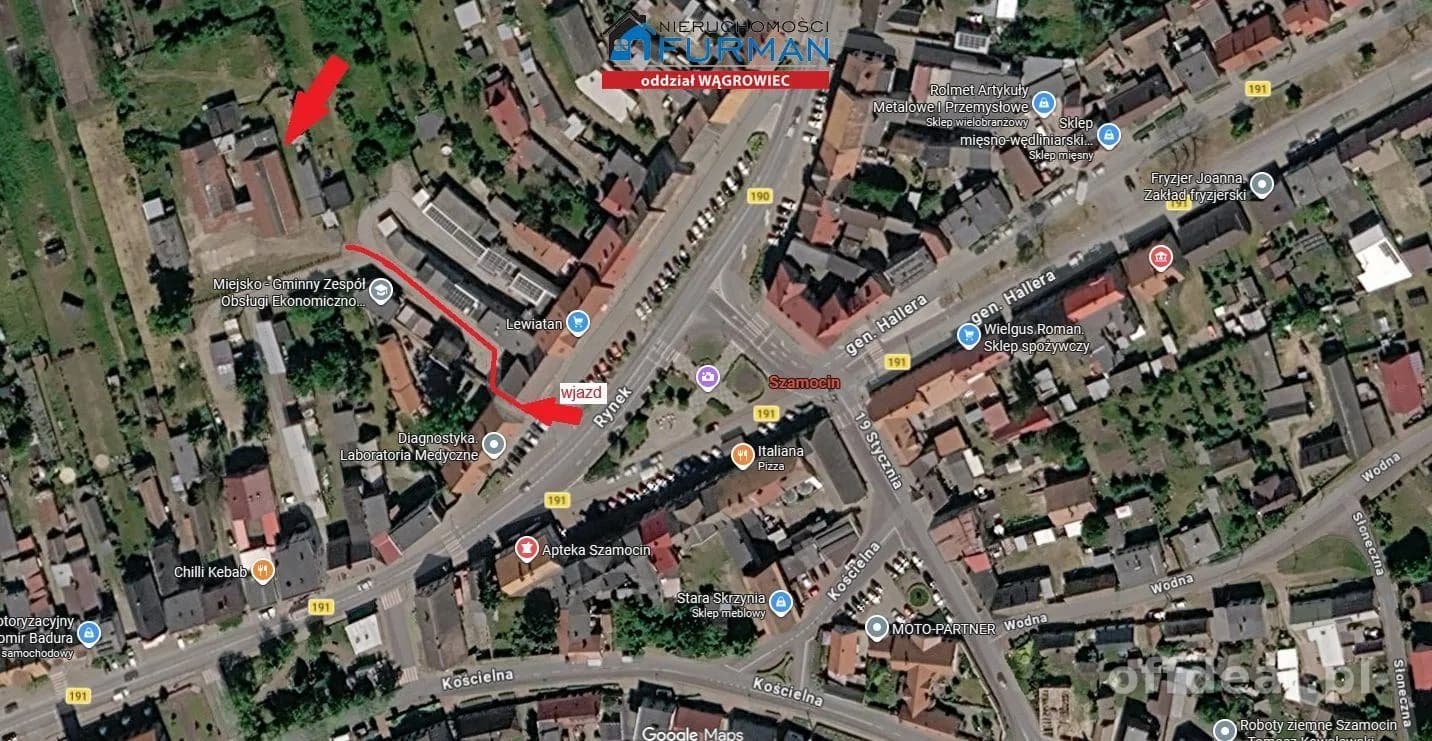 bien commercial à louer à Szamocin | 314 m²