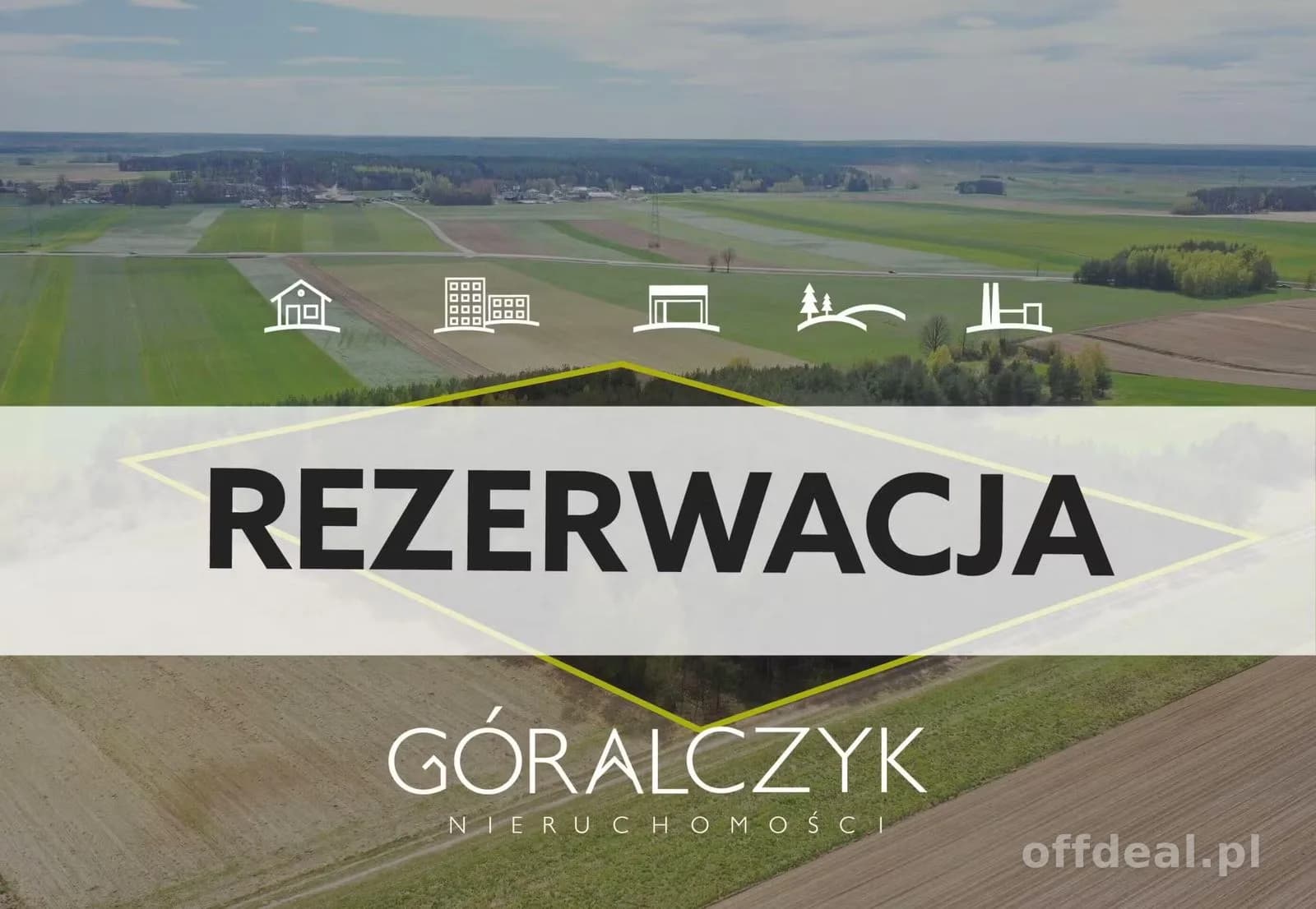 Działka leśna 2,2260 ha – Puchały, gm. Łomża - SUPER CENA