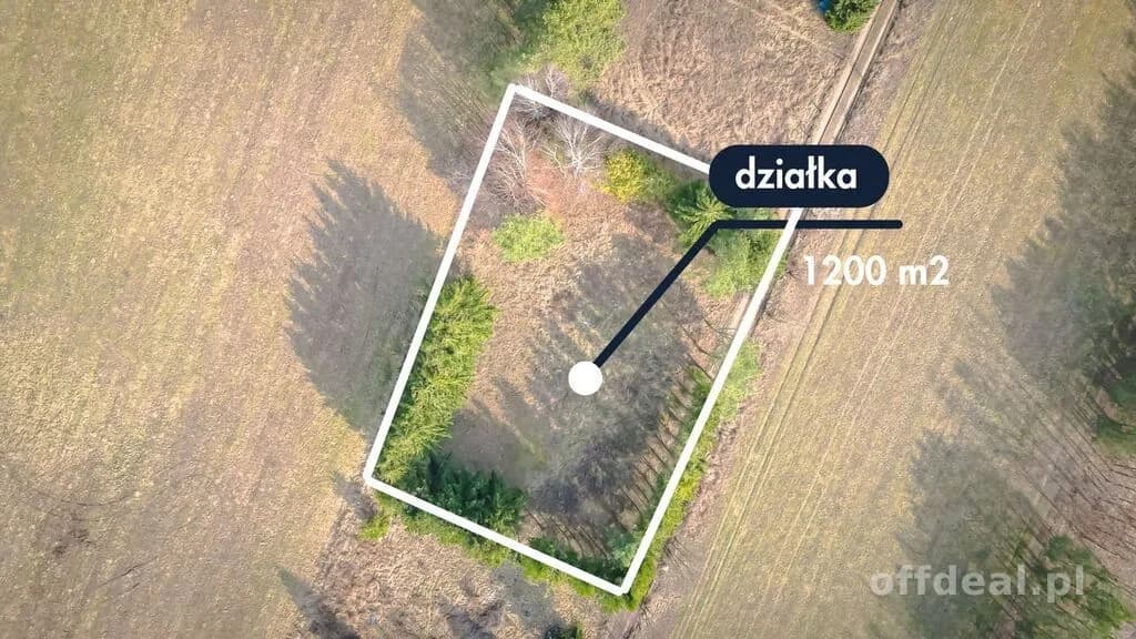 Nowy Harsz | działka 1214 m2 z dostępem do SWJM