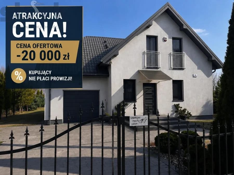 Dom nieopodal Błonia-pompa ciepła - Prowizja 0 % (obniżka- 20 tys zł)