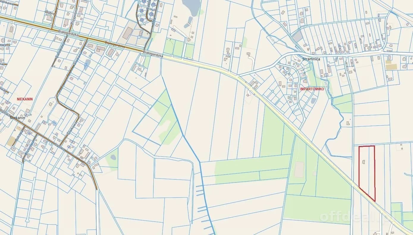plot for sale in Stramnica | 3,000 m²