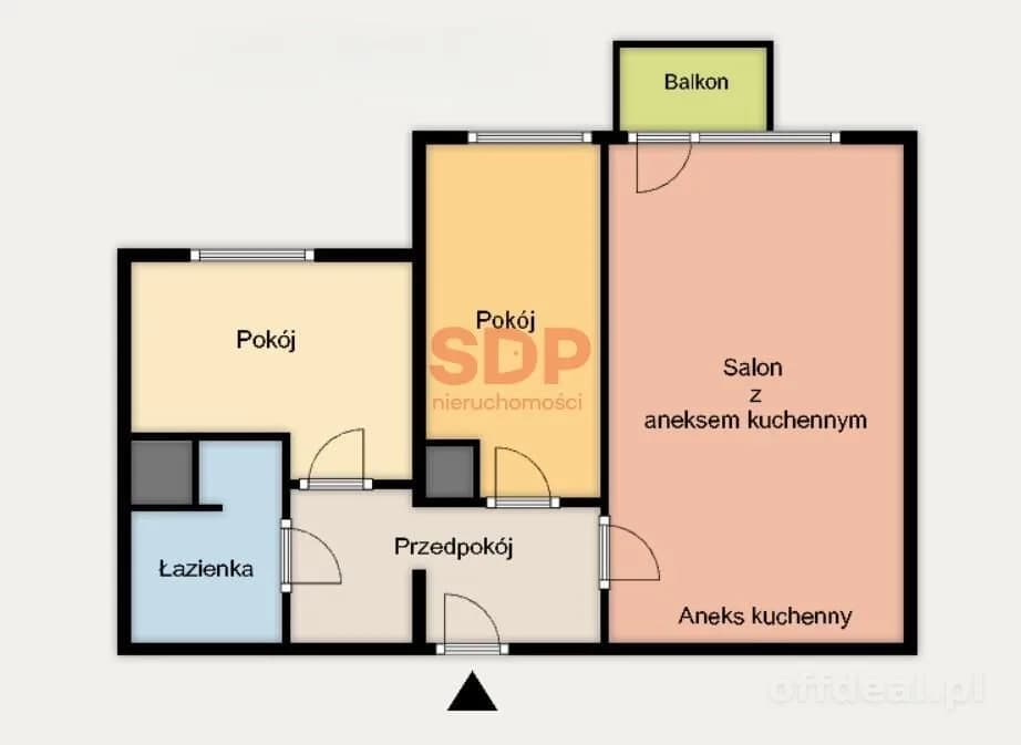 3 pokoje po remoncie | 48,3 m2 + balkon