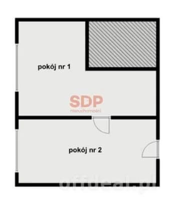Biuro 32,9 m2 - Krakowska