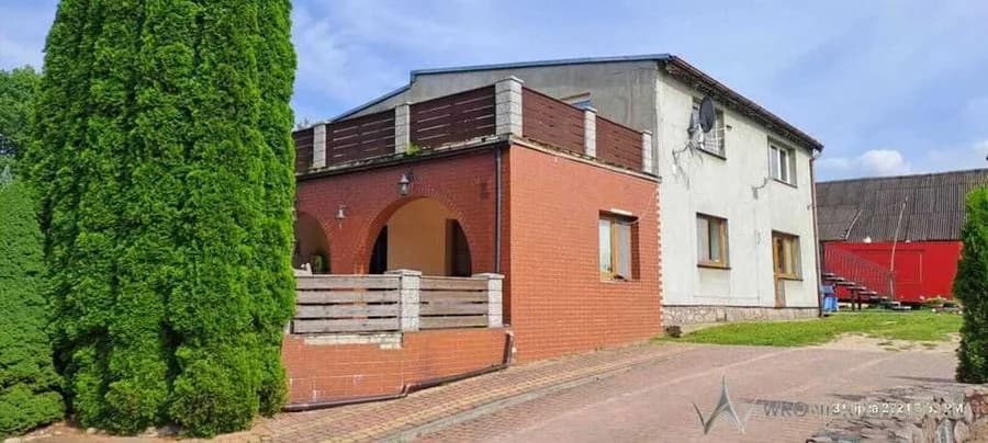 Dom z domkami turystycznymi nad jeziorem Żerdno