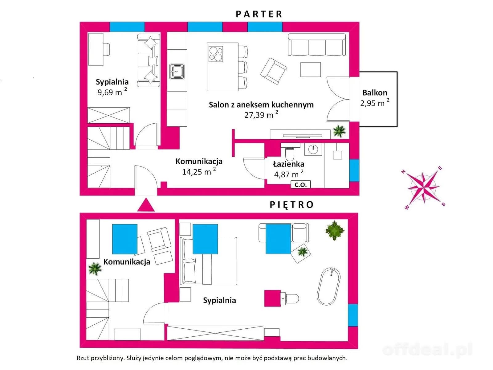 3-Zimmer Wohnung zum Verkauf in Kołobrzeg, Śródmieście | 80,72 m²