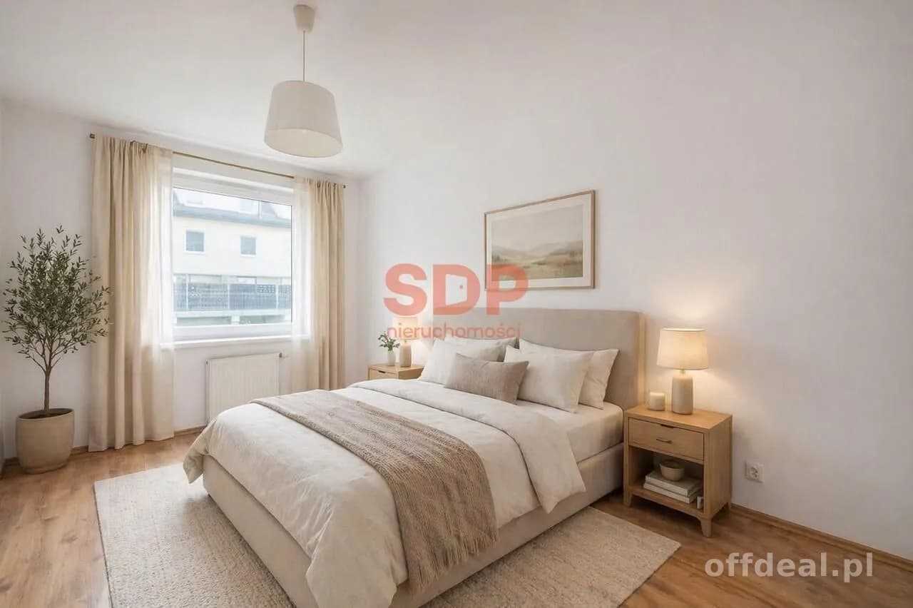 Funkcjonalne 2 pokoje dla pary lub singla – balkon, spokojna okolica