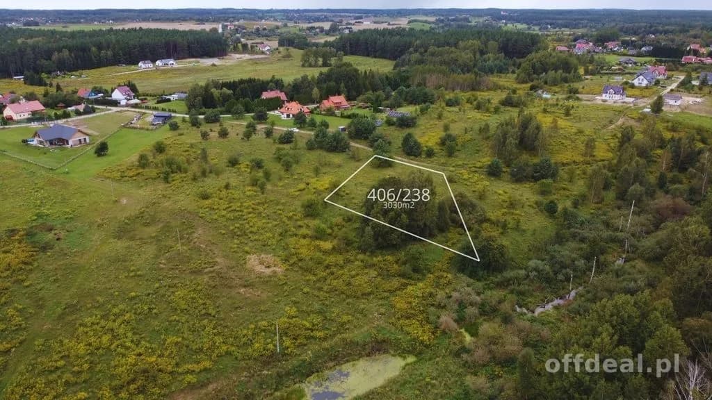 plot for sale in Kieźliny