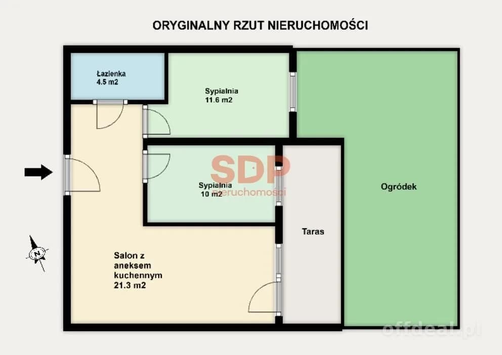 3-pokoje|Ogród|Parking|Nowe osiedle|