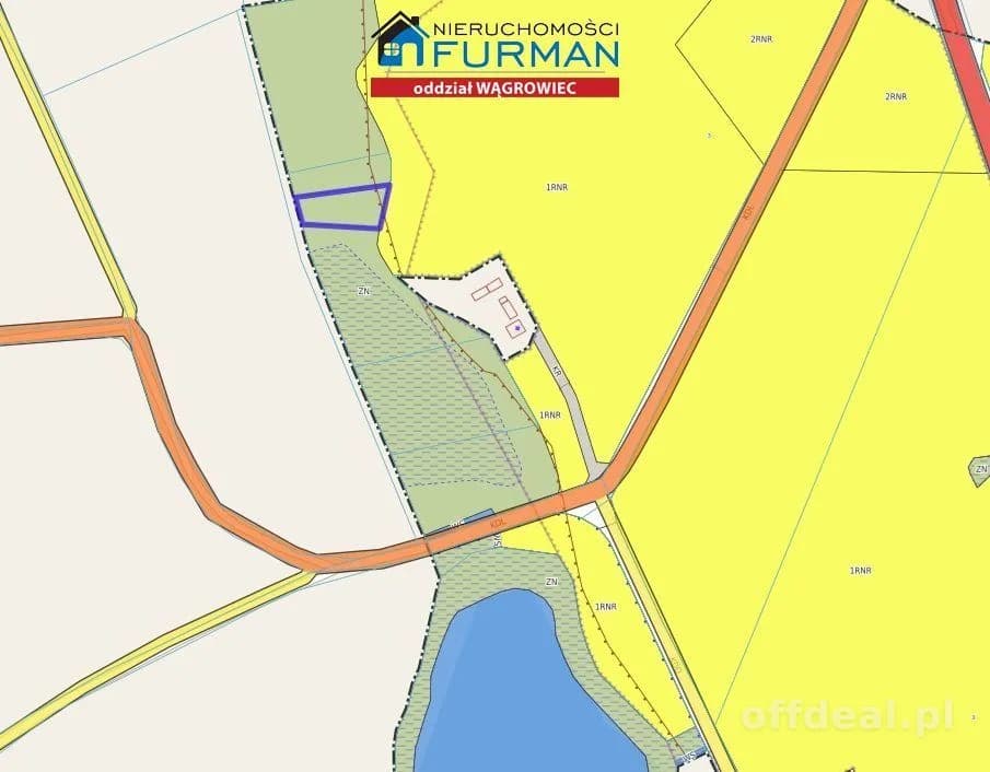 terrain à vendre à Toniszewo | 1 400 m²