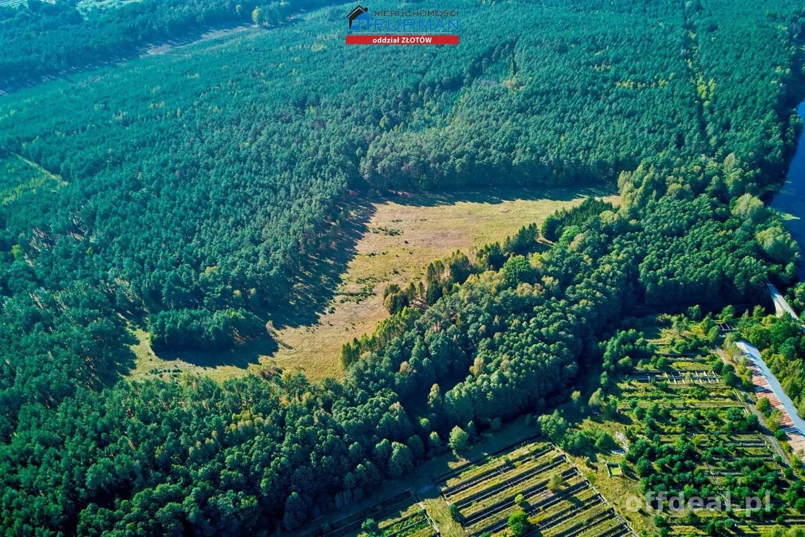 Działka pod agroturystykę przy rzece, Zabrodzie