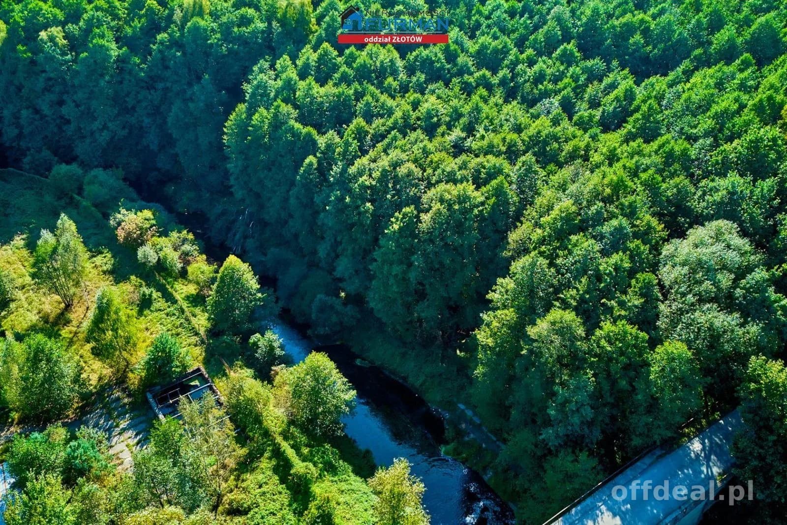 Działka pod agroturystykę przy rzece, Zabrodzie