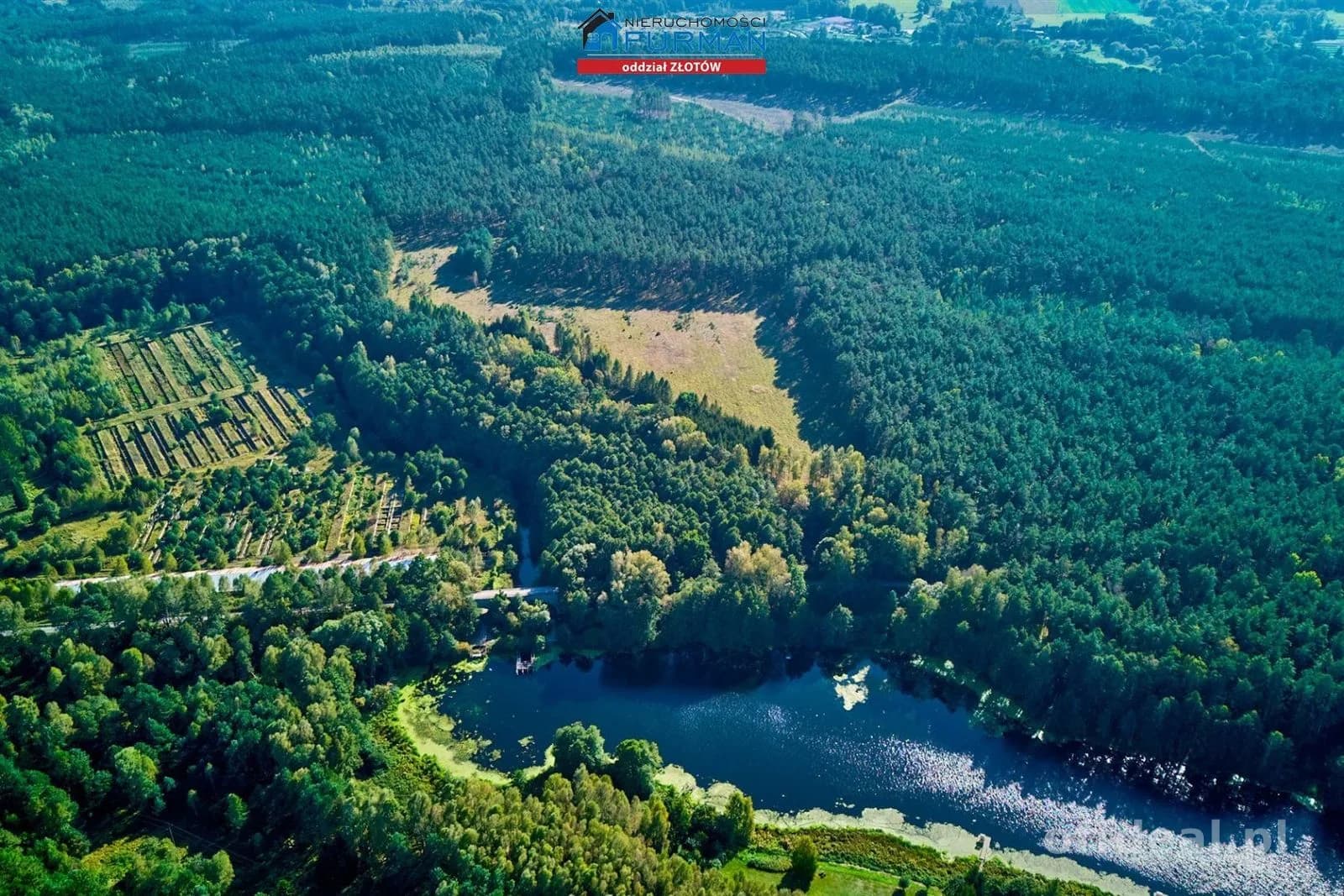 Działka pod agroturystykę przy rzece, Zabrodzie