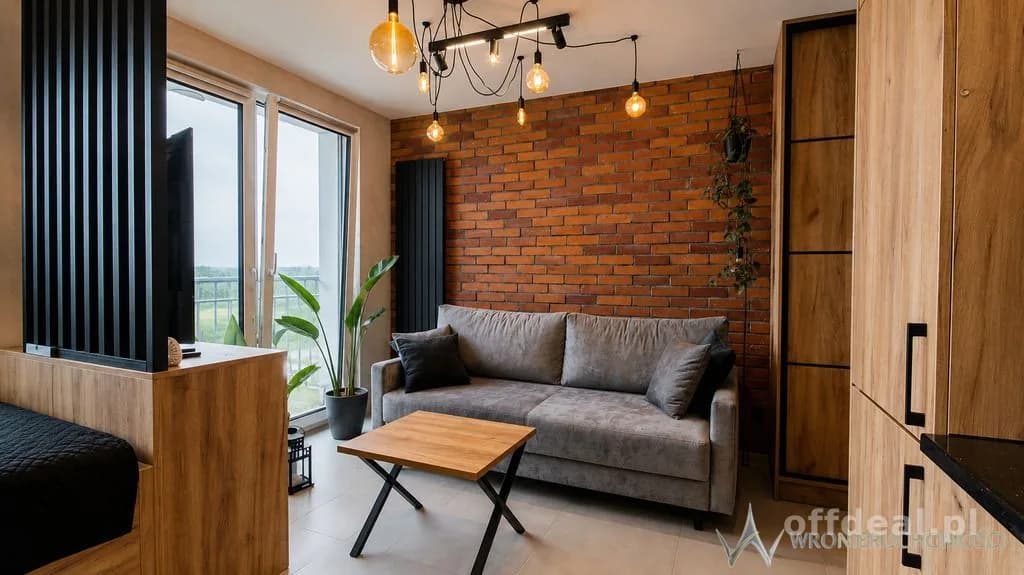 appartement à louer à Wrocław, Fabryczna, Popowice | 1 pièces | 27 m²