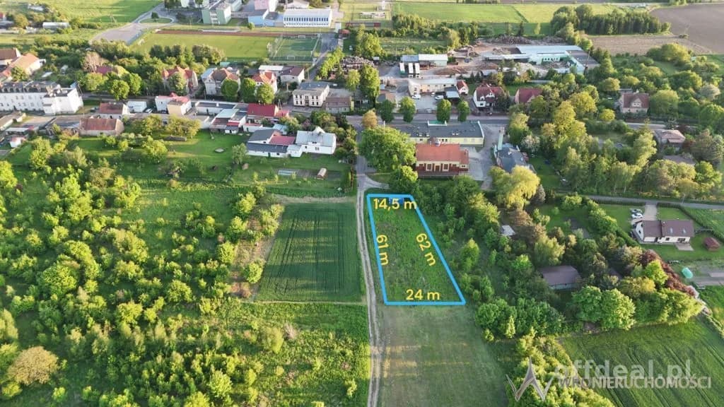 Działka 0,117ha / Wińsko / Pozwolenie na budowę