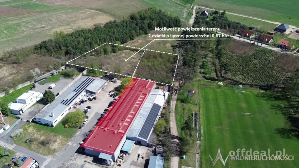 Gewerbeimmobilie zum Verkauf in Oborniki Śląskie | 1.669 m²