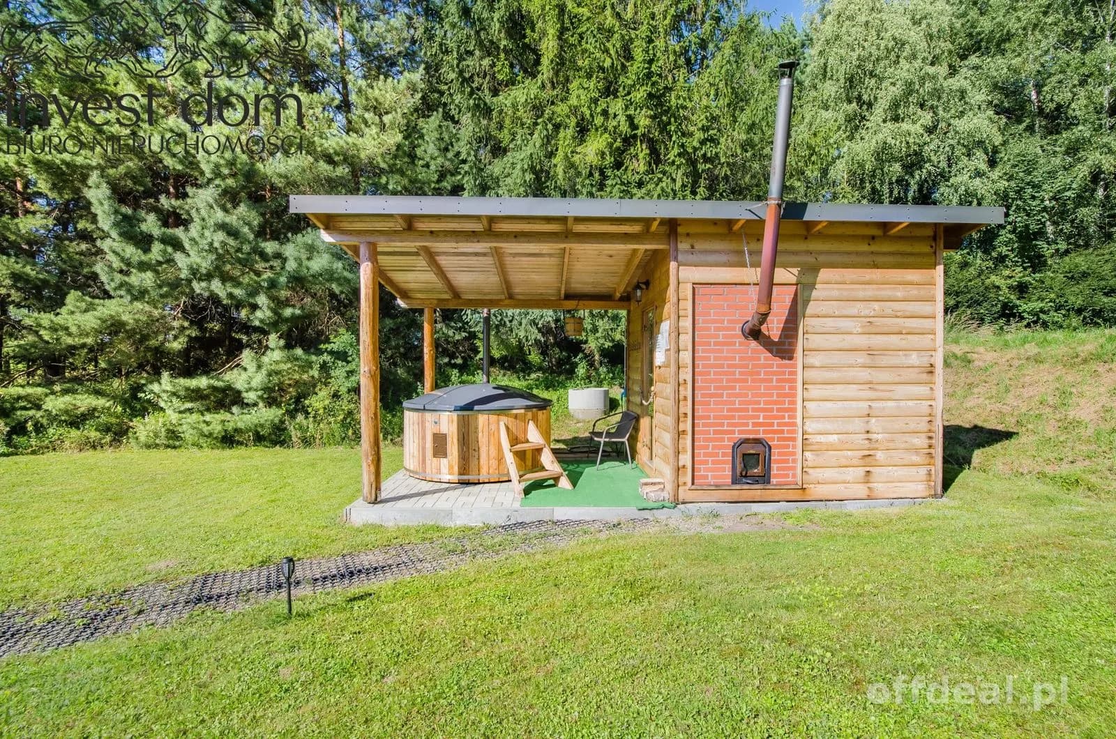 Wyjątkowa willa z 5-hektarową posiadłością pod lasem – Męcina Wielka