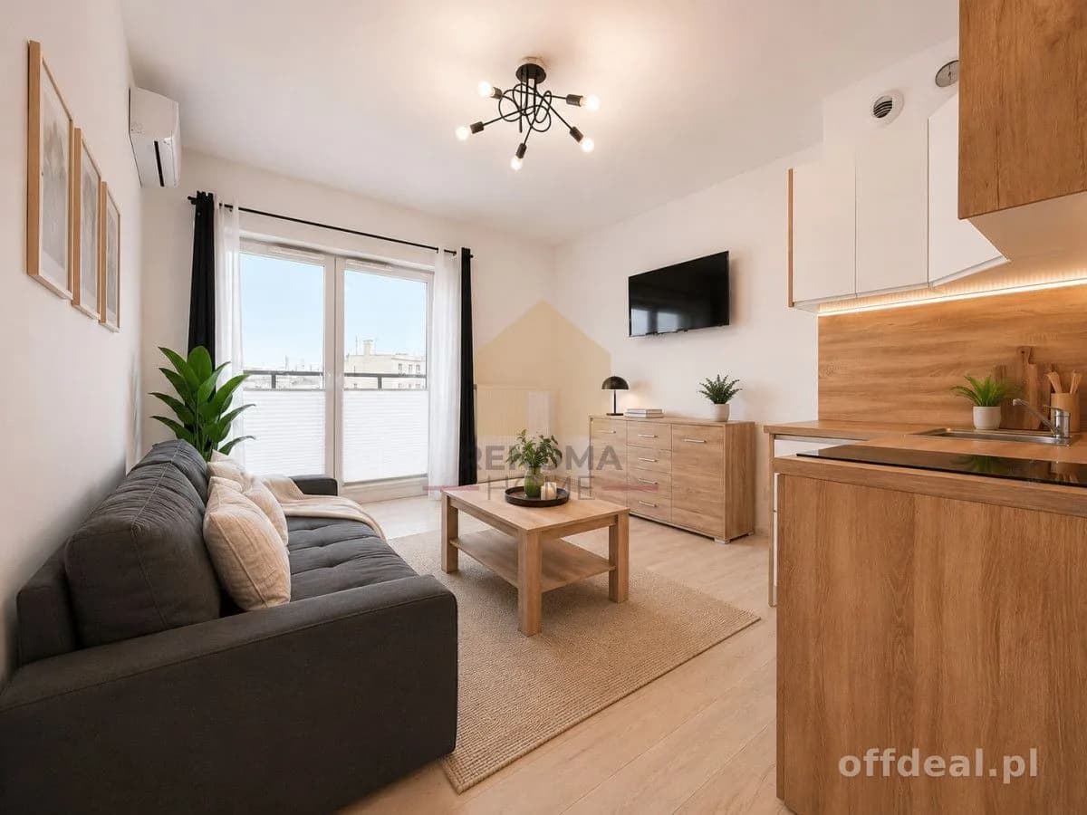 Nowa kawalerka 28 m² | Balkon | Klima|Centrum|Rent
