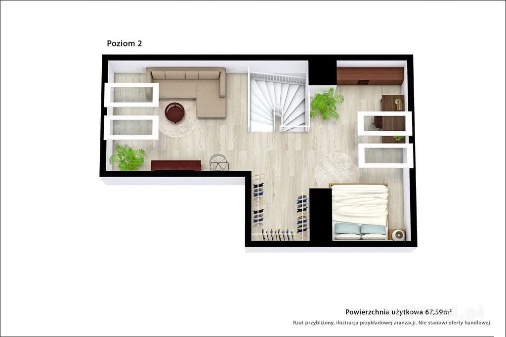 Maślice| 3 pok| balkon| garaż| wnętrze PREMIUM