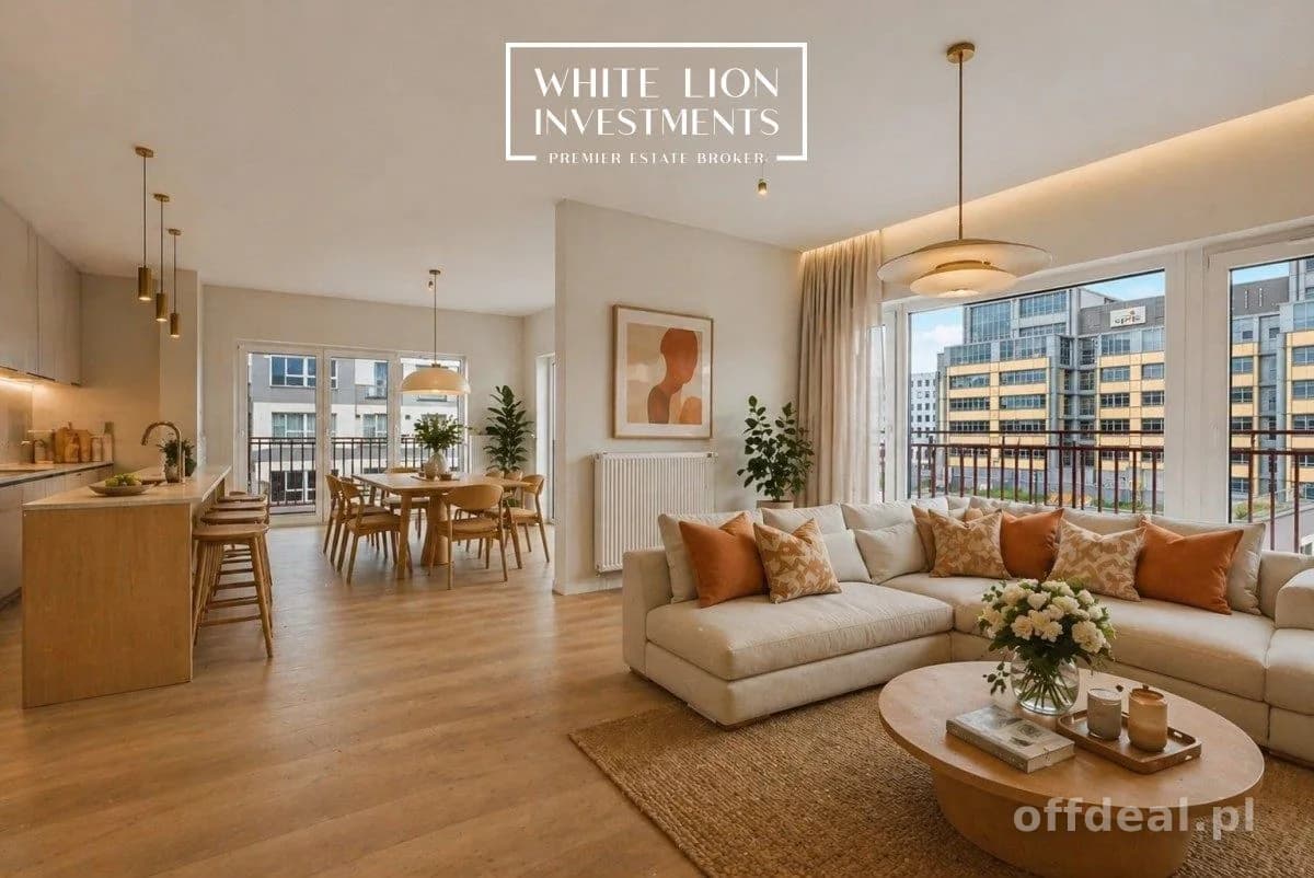 Penthouse z prywatnym ogrodem na dachu