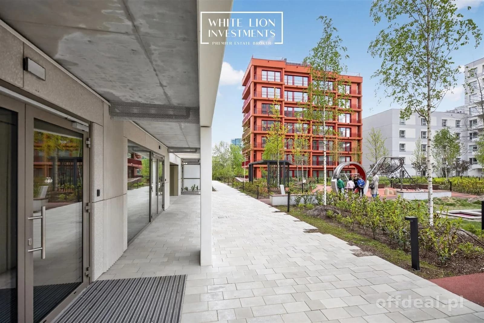 Penthouse z prywatnym ogrodem na dachu