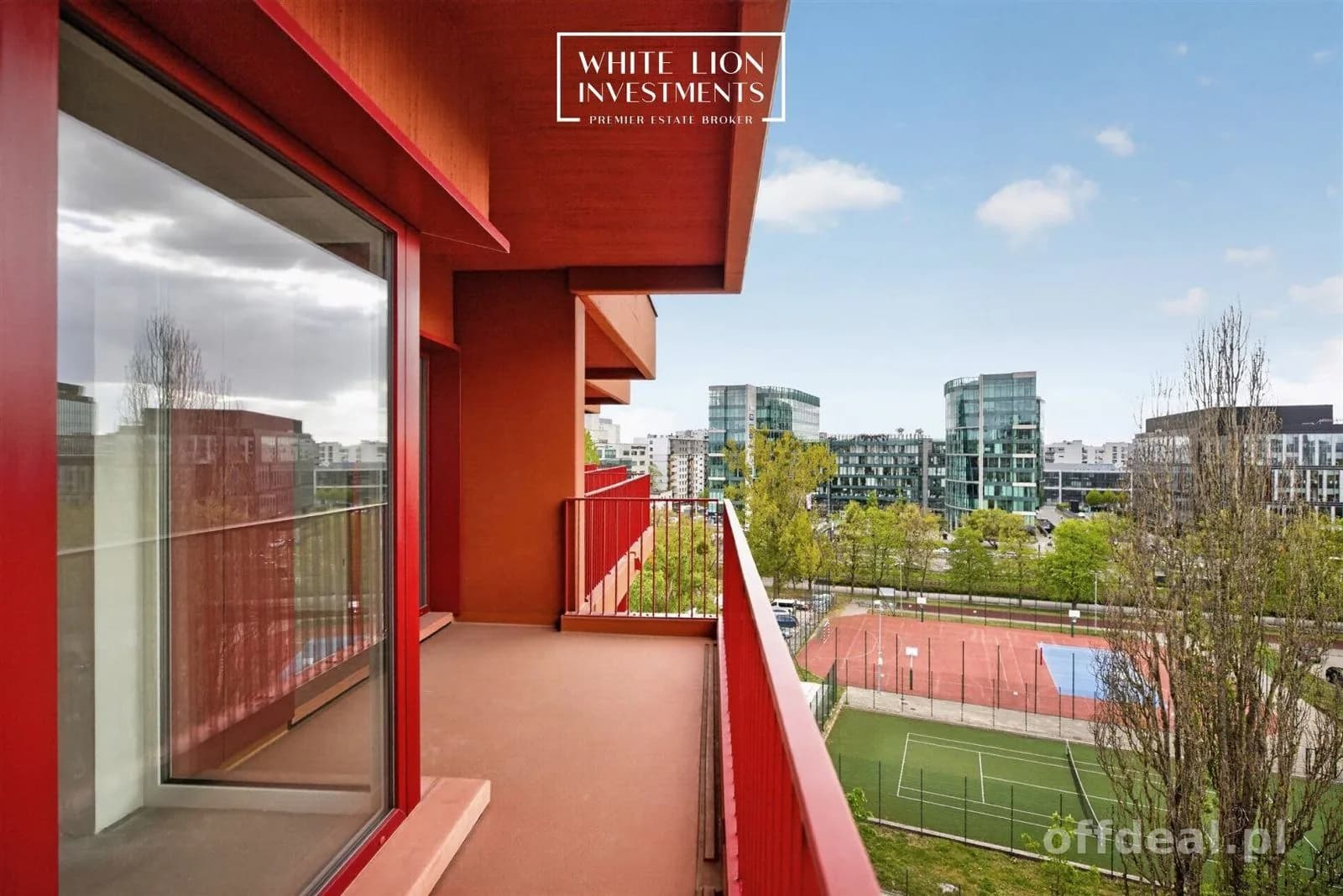 Penthouse z prywatnym ogrodem na dachu