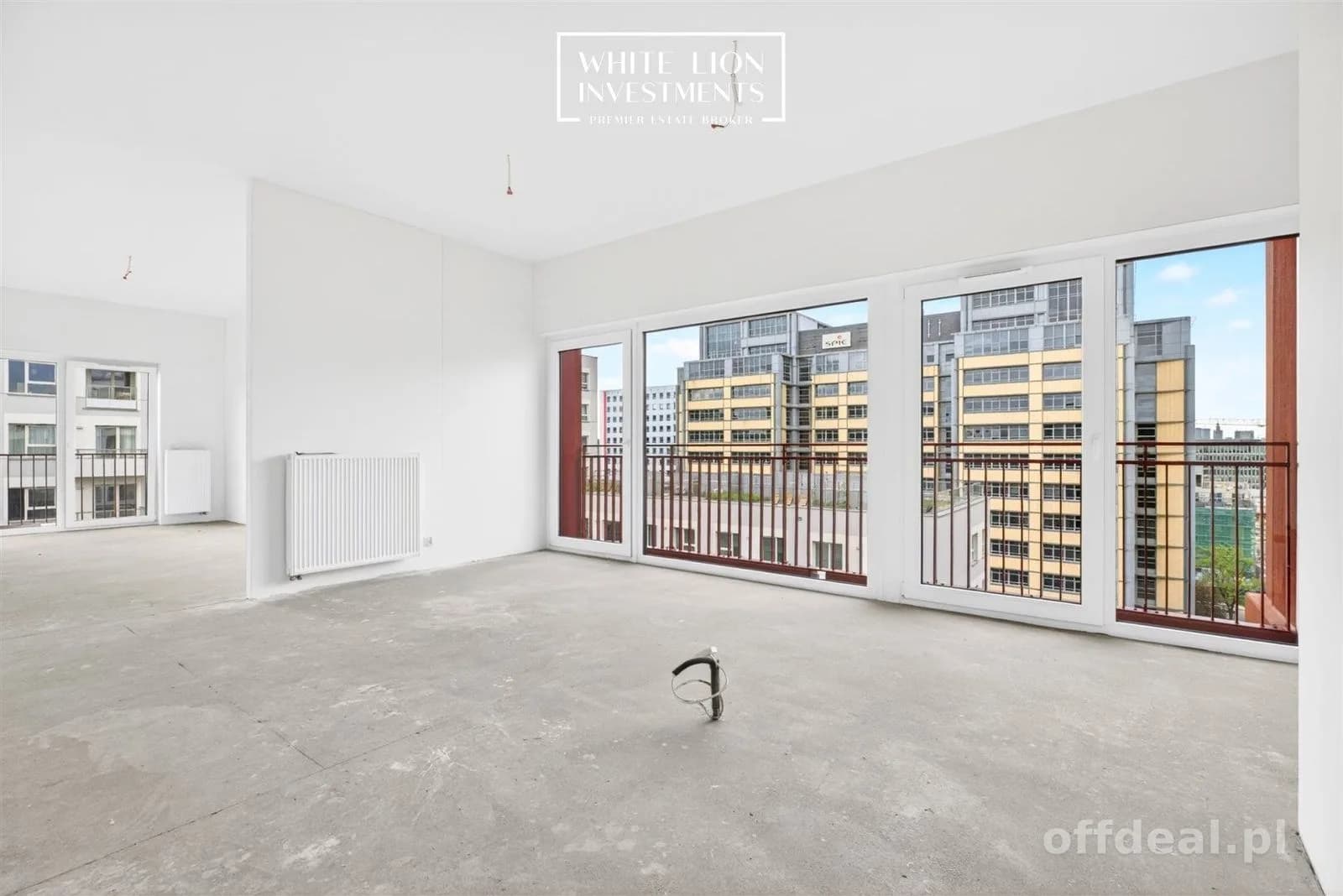 Penthouse z prywatnym ogrodem na dachu