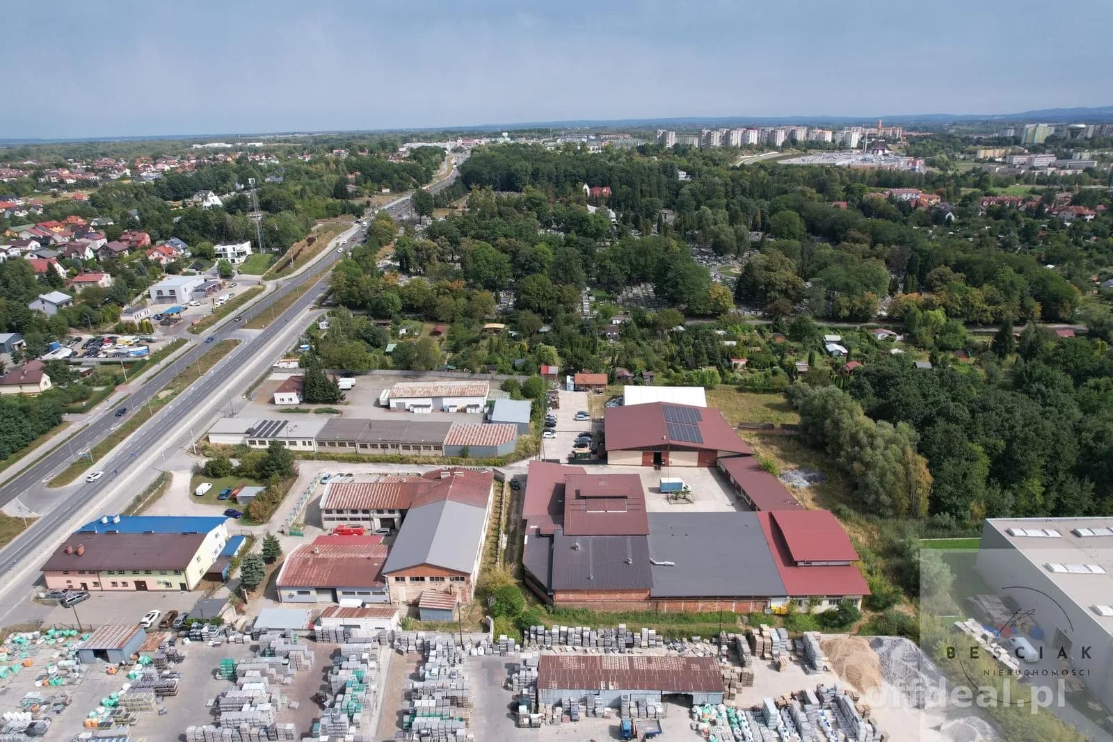 NIERUCHOMOŚĆ PRODUKCYJNO-MAGAZYNOWO-BIUROWA | TARNÓW, UL. SPOKOJNA