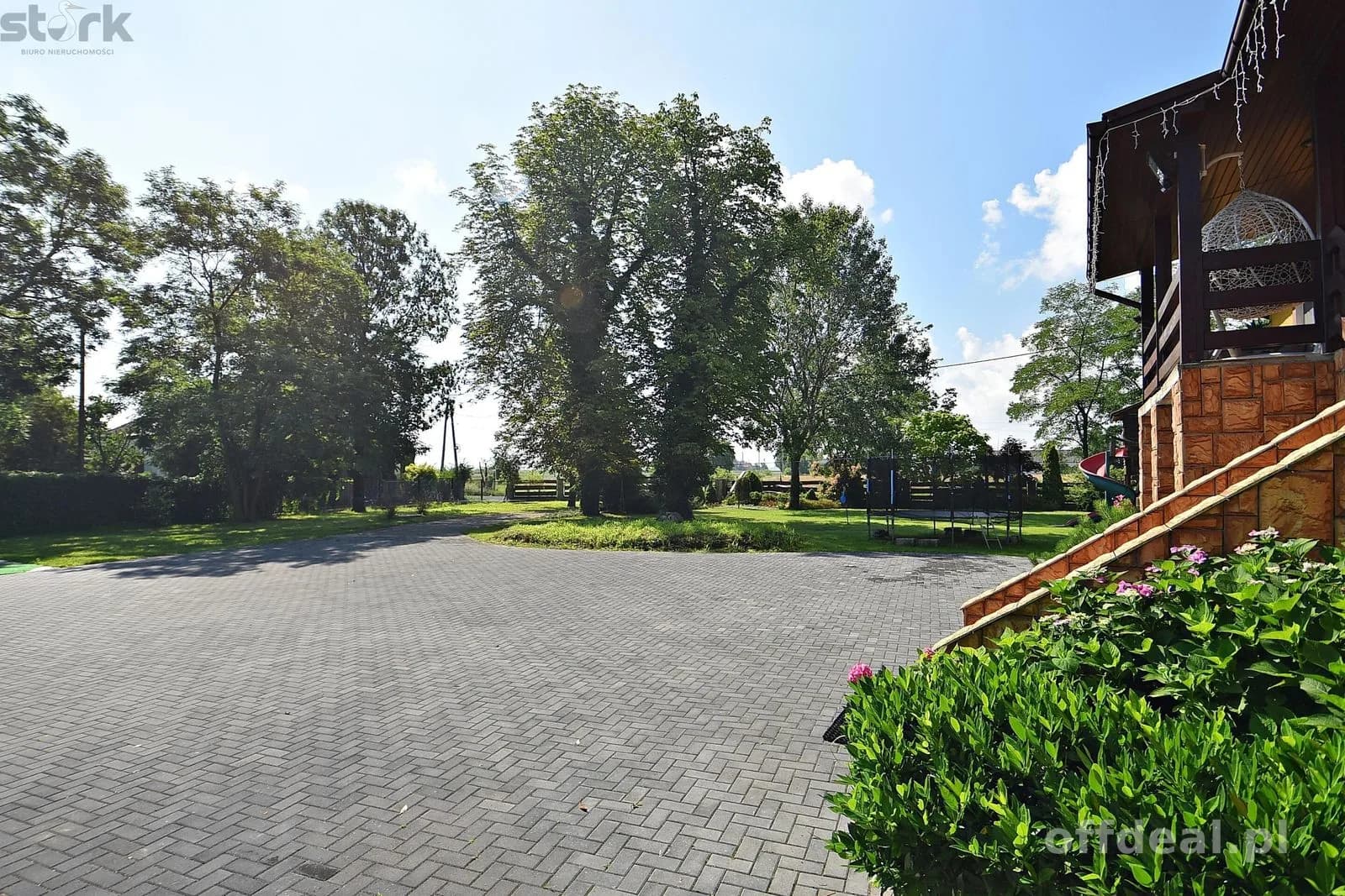 Dom dwa niezależne wejscia z dużą działką gm.Baranów