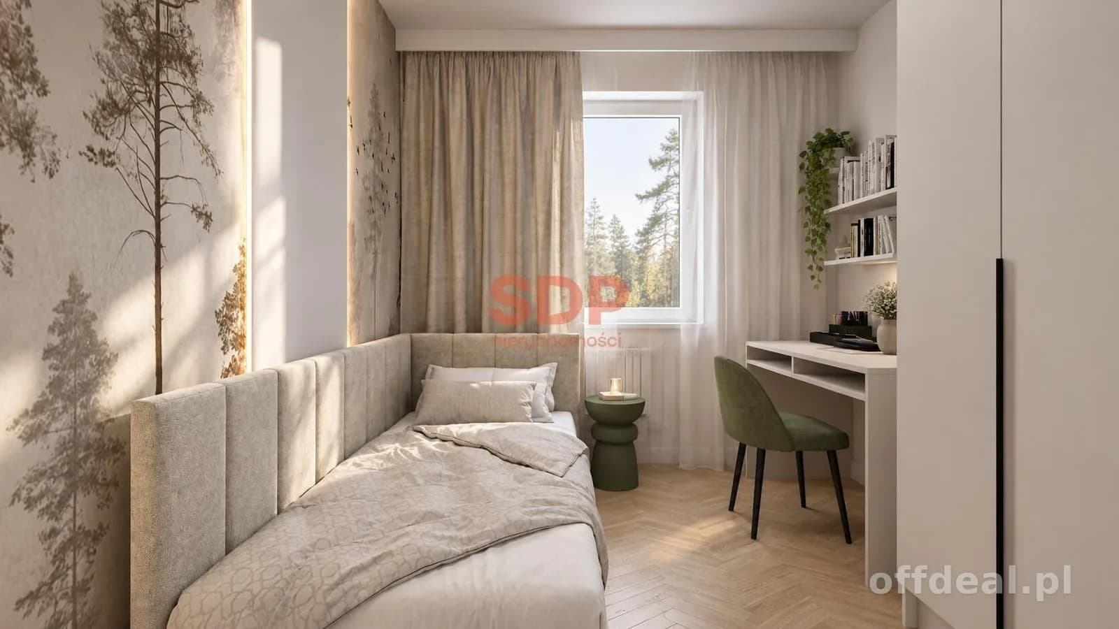 3-Zimmer Wohnung zum Verkauf in Wrocław, Krzyki, Partynice | 54,34 m²
