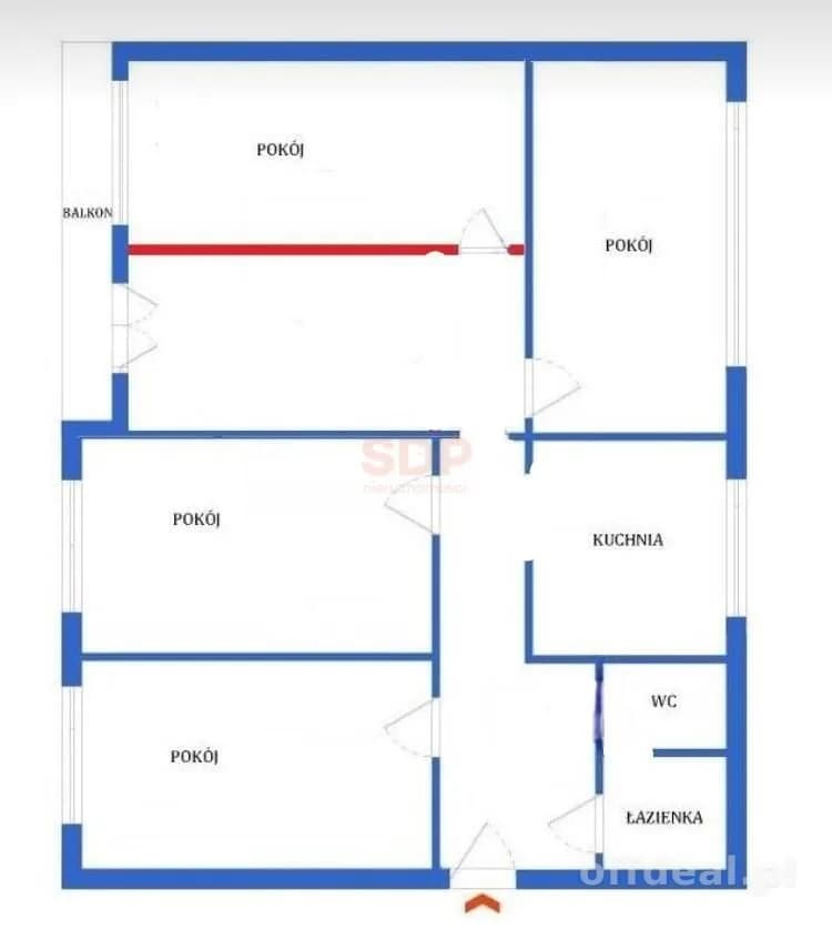 4-room apartment for sale in Wrocław, Krzyki, Gaj | 69.7 m²