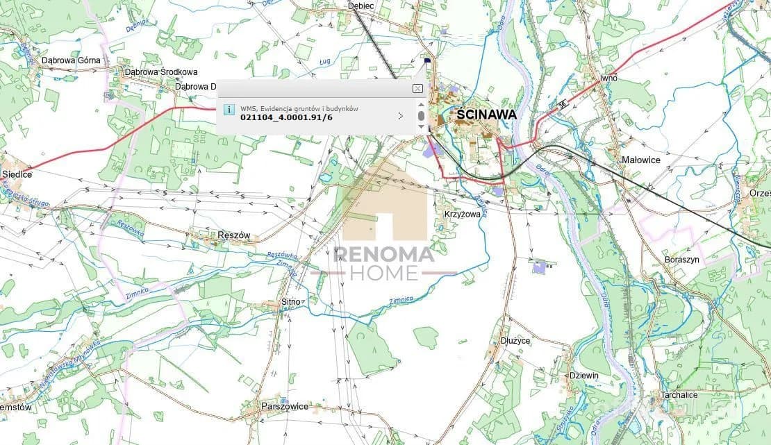 Photo 4: Plot, 1710 m², Ścinawa