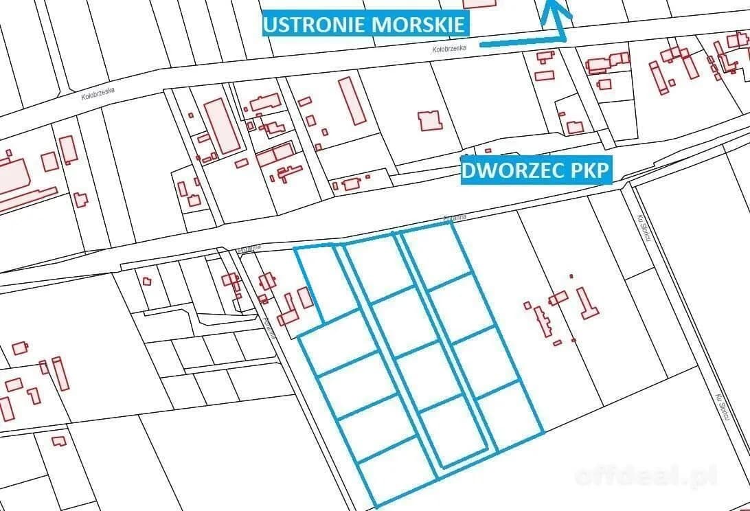 ділянка на продаж у Ustronie Morskie | 3 094 m²