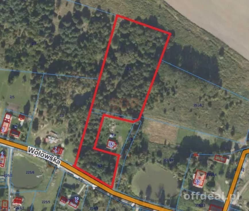 Grundstück zum Verkauf in Rościsławice | 14.708 m²