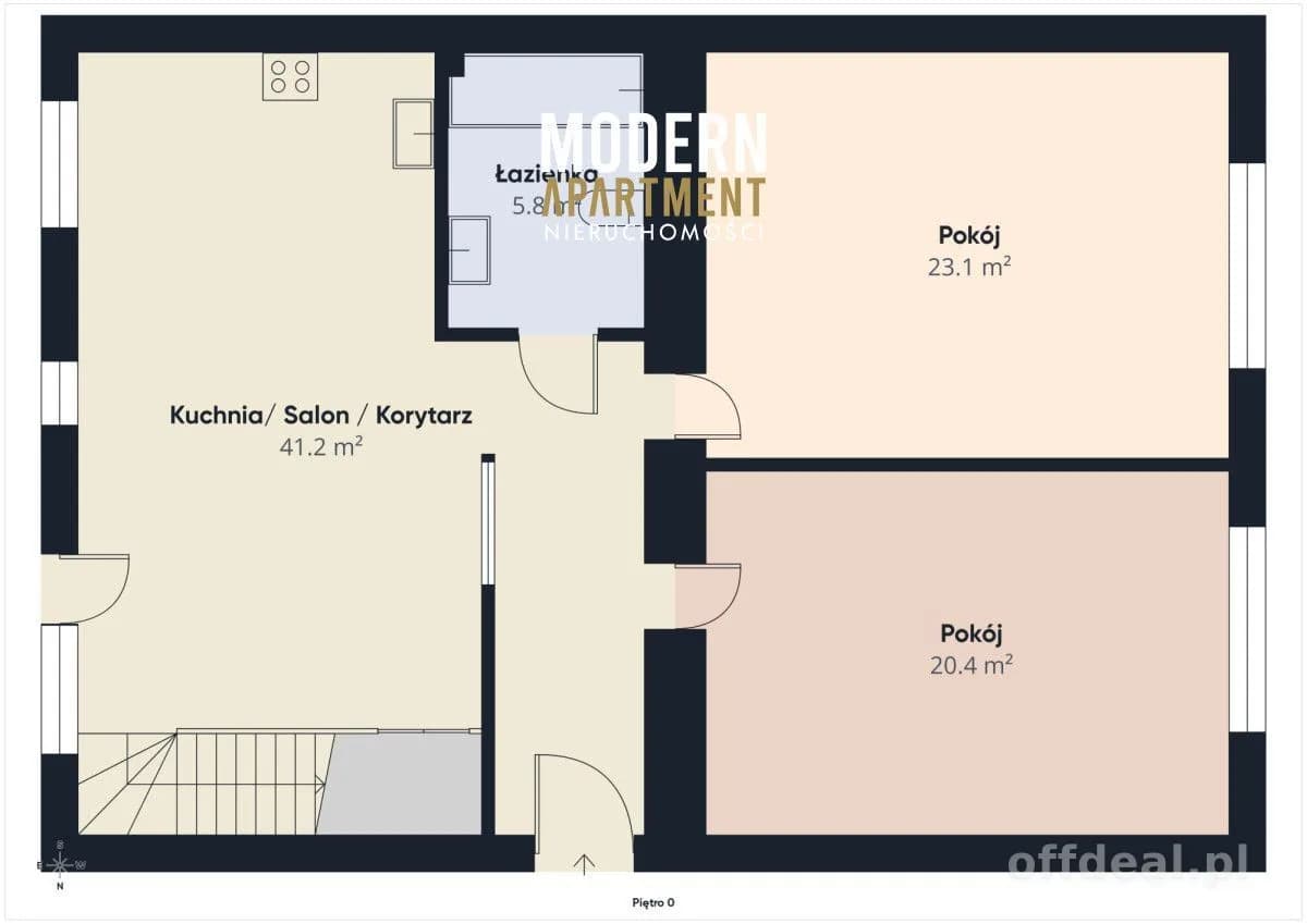 Gdynia! komfortowy, dwupoziomowy apartament