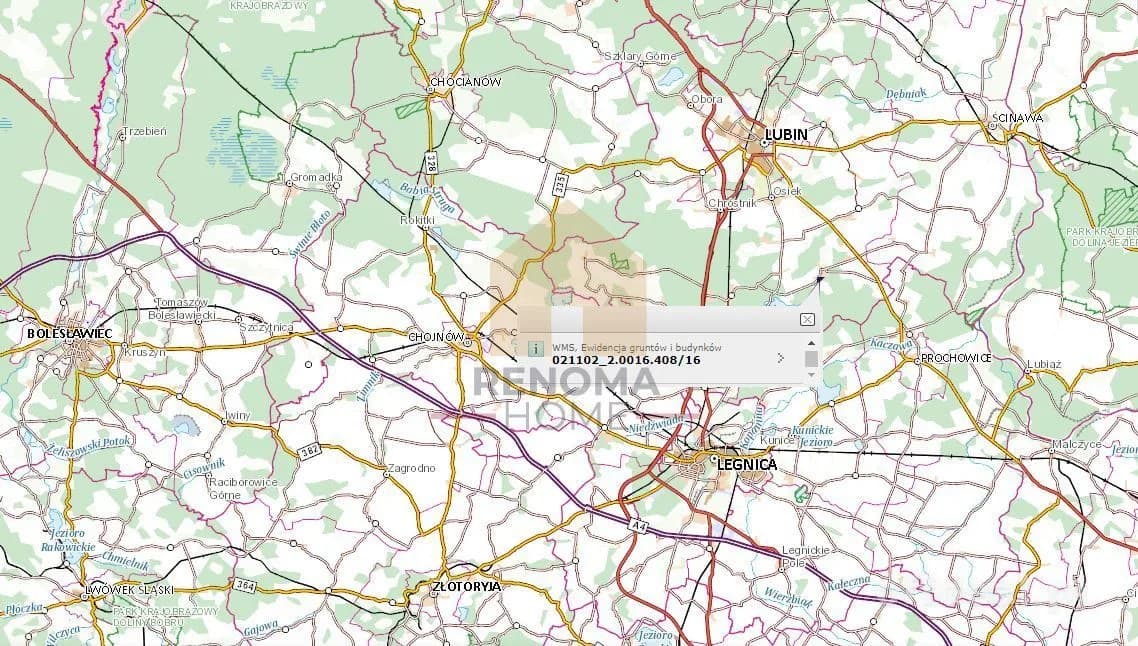 terrain à vendre à Miłoradzice | 1 118 m²