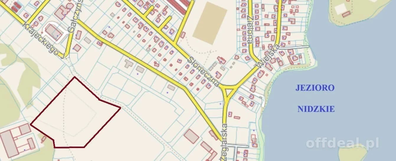 Zainwestuj w 17 działek budowlanych nad Jeziorem Nidzkim