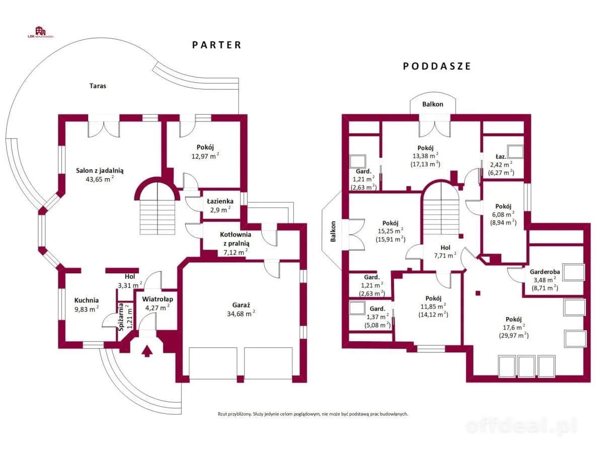 Dom 157 m² | działka 1600 m² | 2 km od morza |