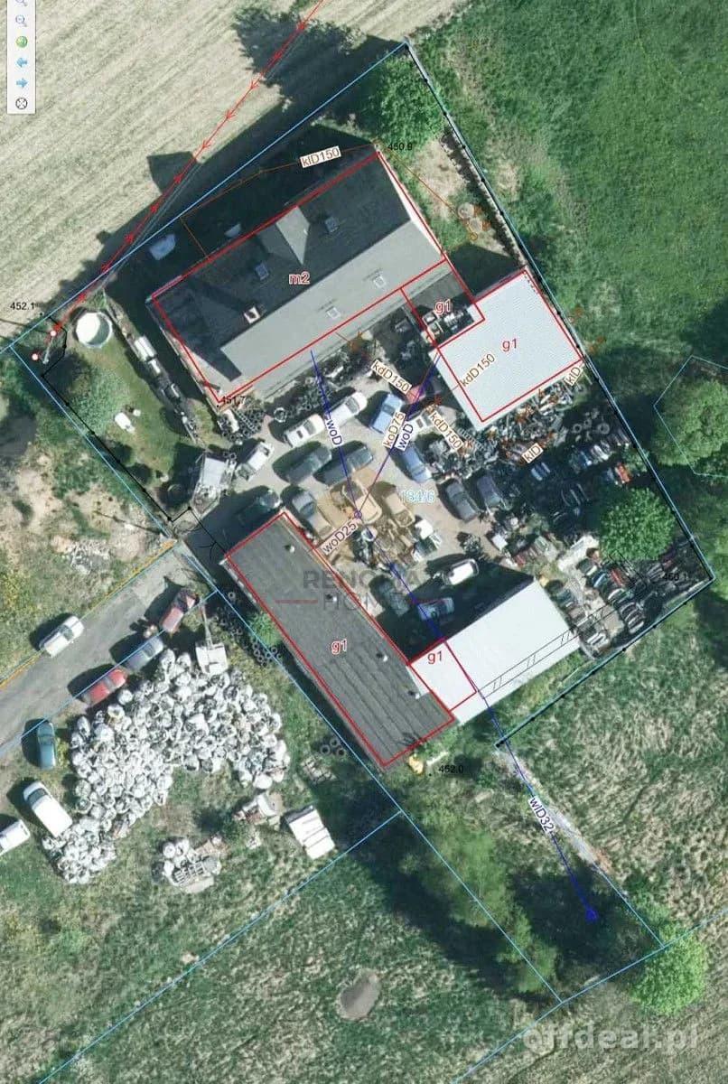 commercial property for sale in Czadrów | 2,200 m²