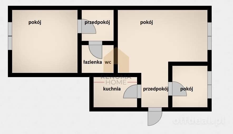 Tanie 3 pokoje na Piaskowej Górze