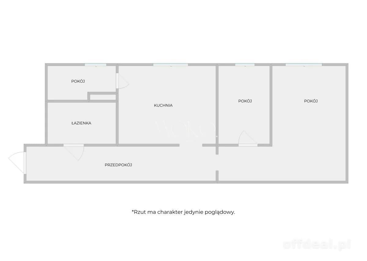 Photo 14: Apartment, 3 rooms, 52 m², Warszawa