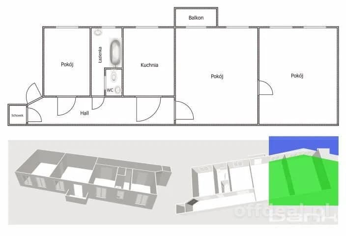 Centrum - na sprzedaż M4 - 102,78 m2 al. 1 Maja