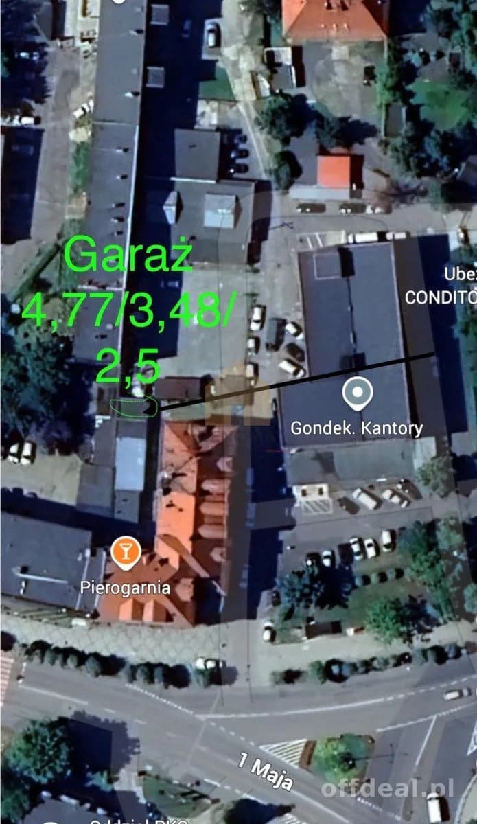 Garaż 19 m2 ul. 1-go Maja w Ząbkowicach