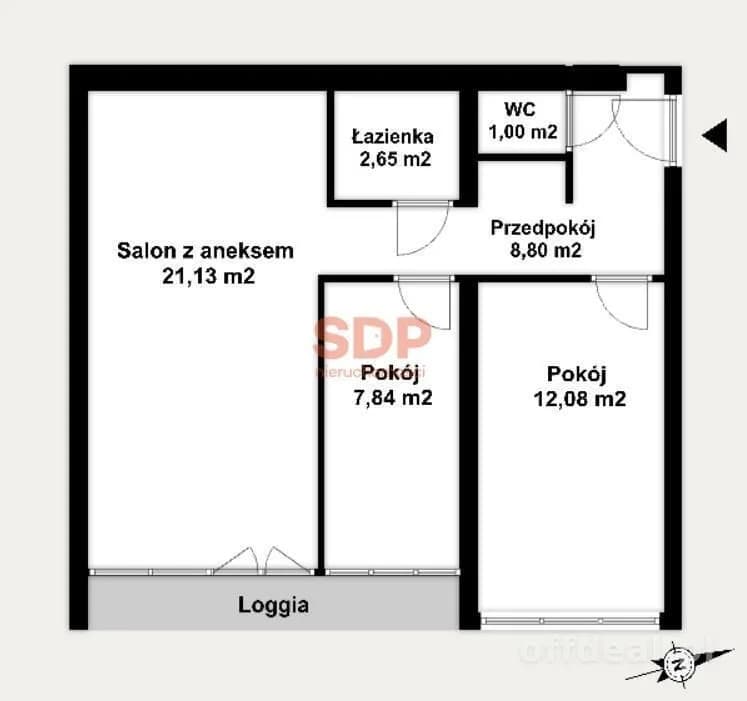 3 pokoje po remoncie / Krzyki/UWR