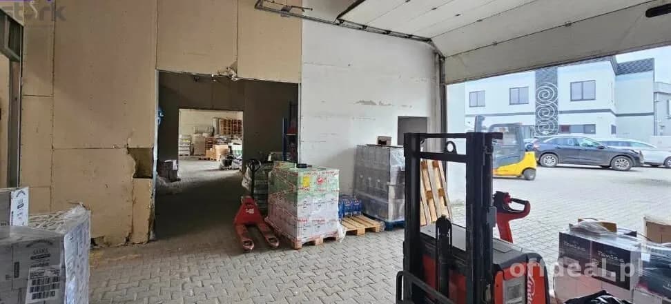 Hala magazynowo-produkcyjna monitoring 2 km od A2