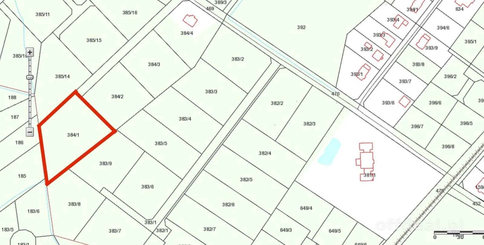 terrain à vendre à Zieleniewo | 5 172 m²