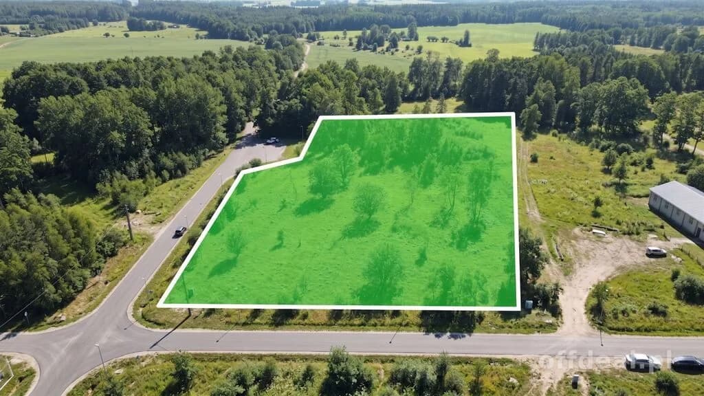 Orneta | działka 8668 m2 pod produkcję lub usługi