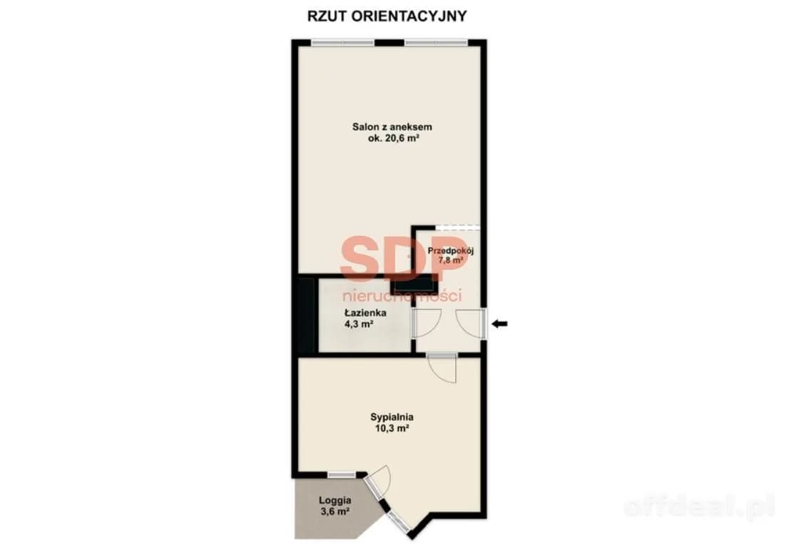 Komfortowy apartament w centrum Wrocławia | Justin Center | 2 pokoje